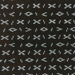 Japanese Antique Ise Katagami Paper Kimono Stencil Edo Sign Symbol A424