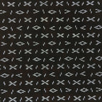 Japanese Antique Ise Katagami Paper Kimono Stencil Edo Sign Symbol A424