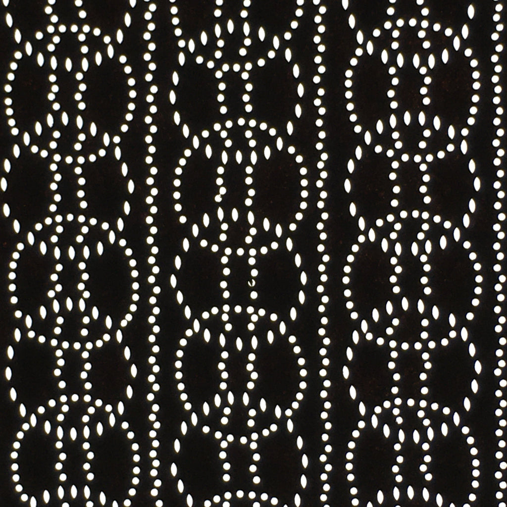 Japanese Antique Ise Katagami Paper Kimono Stencil Edo Small Circles Pattern A55