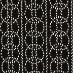 Japanese Antique Ise Katagami Paper Kimono Stencil Edo Small Circles Pattern A55