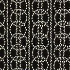 Japanese Antique Ise Katagami Paper Kimono Stencil Edo Small Circles Pattern A55