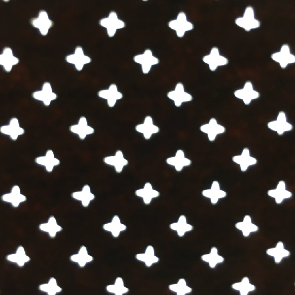 Japanese Antique Ise Katagami Paper Kimono Stencil Edo Small Cross Pattern A526