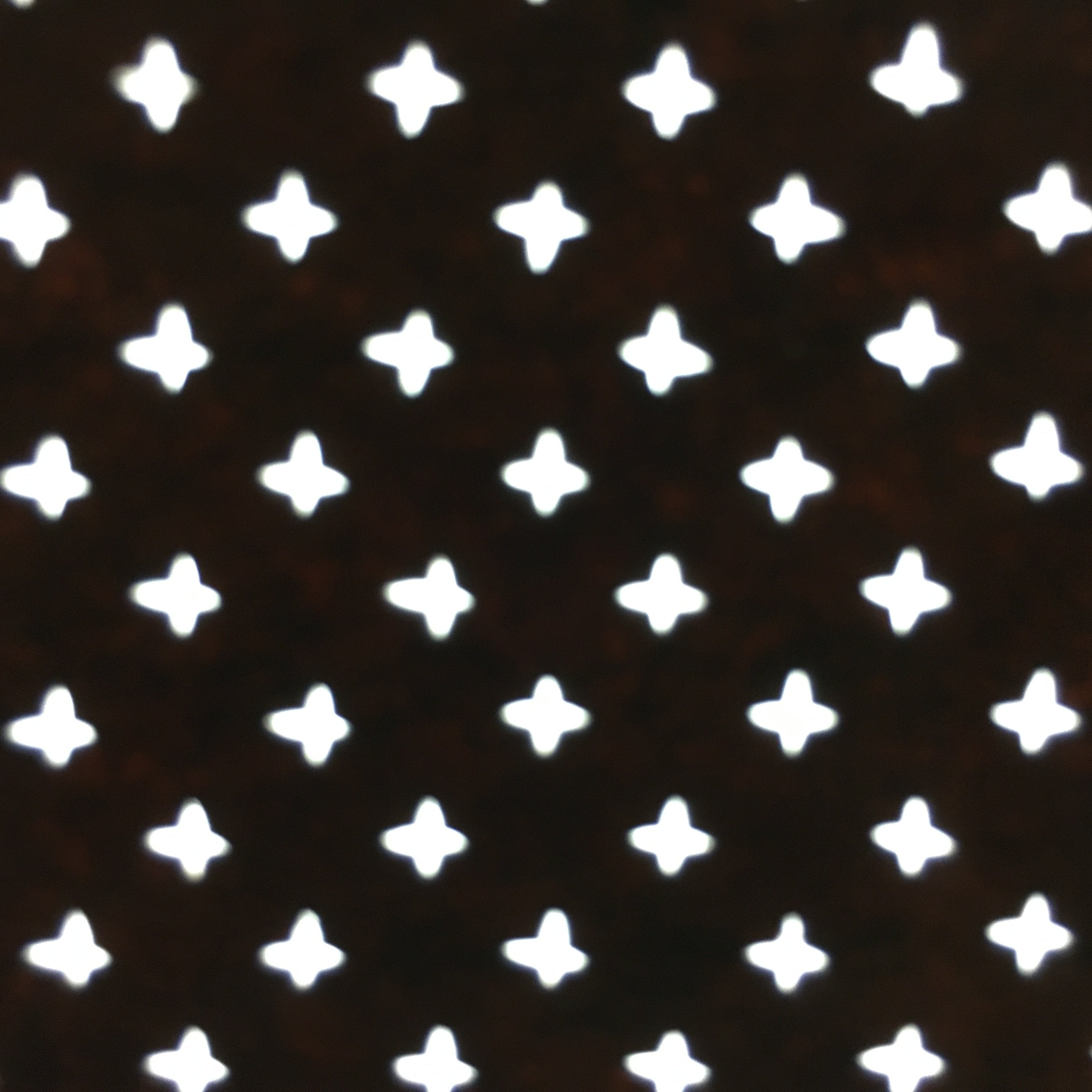 Japanese Antique Ise Katagami Paper Kimono Stencil Edo Small Cross Pattern A526