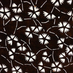 Japanese Antique Ise Katagami Paper Kimono Stencil Edo Small Flower Pattern A520
