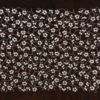 Japanese Antique Ise Katagami Paper Kimono Stencil Edo Small Flower Pattern A520