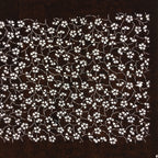 Japanese Antique Ise Katagami Paper Kimono Stencil Edo Small Flower Pattern A520