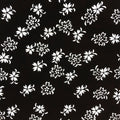 Japanese Antique Ise Katagami Paper Kimono Stencil Edo Small Flower Pattern A534