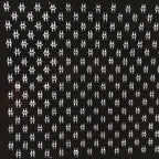 Japanese Antique Ise Katagami Paper Kimono Stencil Edo Small Sparks Pattern A558