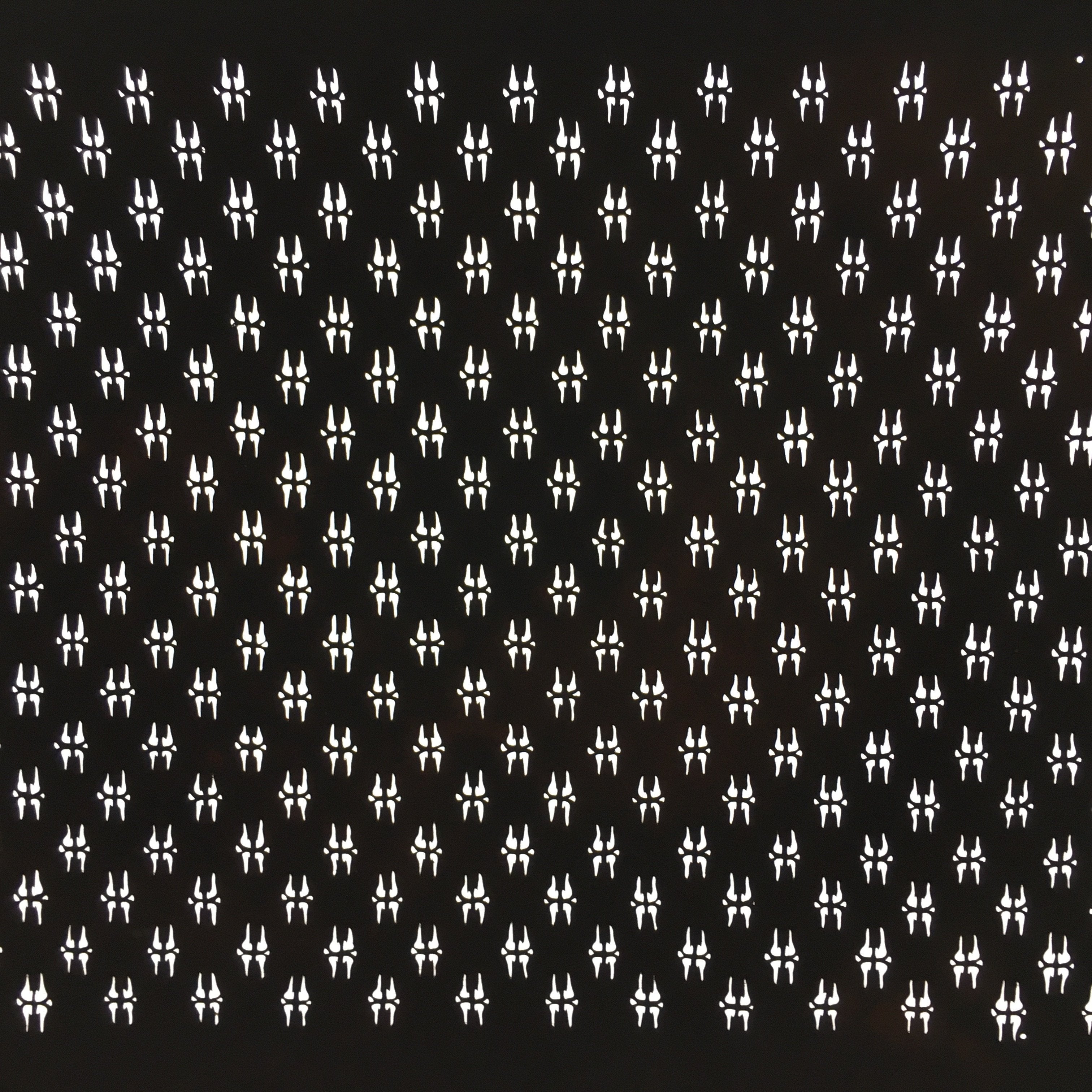 Japanese Antique Ise Katagami Paper Kimono Stencil Edo Small Sparks Pattern A558