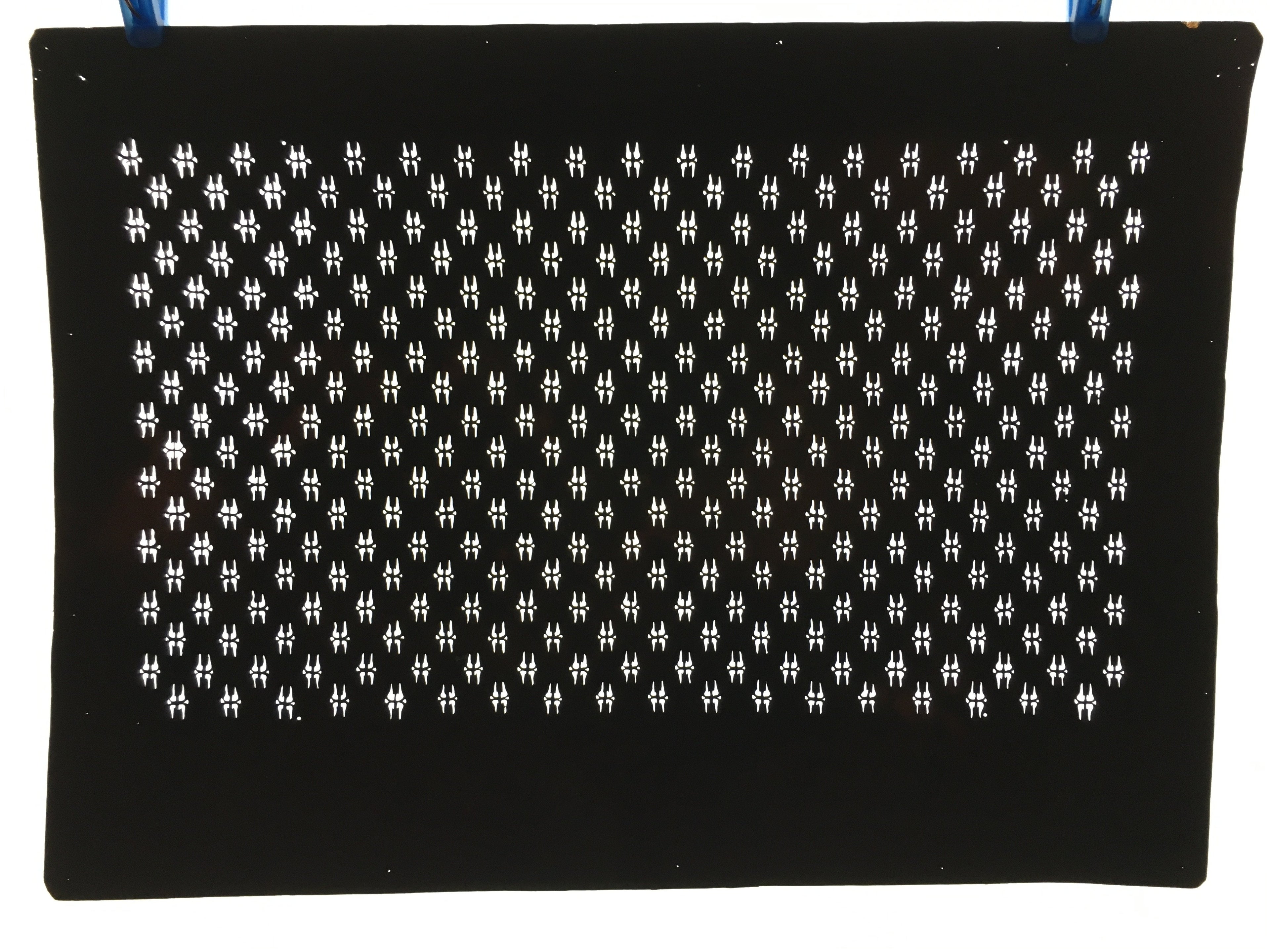 Japanese Antique Ise Katagami Paper Kimono Stencil Edo Small Sparks Pattern A558