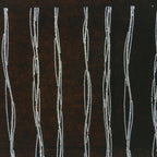 Japanese Antique Ise Katagami Paper Kimono Stencil Edo Vertical Line Pattern A54