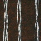 Japanese Antique Ise Katagami Paper Kimono Stencil Edo Vertical Line Pattern A54