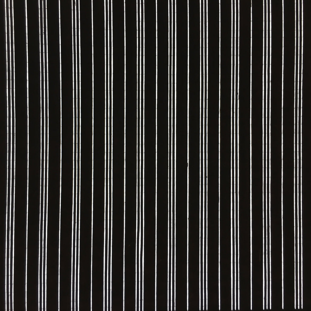 Japanese Antique Ise Katagami Paper Kimono Stencil Edo Vertical Stripe Line A415