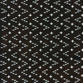Japanese Antique Ise Katagami Paper Kimono Stencil Edo Zig-Zag Plus Dot A469