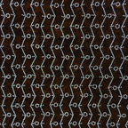 Japanese Antique Ise Katagami Paper Kimono Stencil Edo Zigzag Line Pattern A543