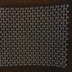 Japanese Antique Ise Katagami Paper Kimono Stencil Edo Zigzag Line Pattern A543