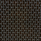 Japanese Antique Ise Katagami Paper Kimono Stencil Edo Zigzag Line Pattern A543