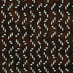 Japanese Antique Ise Katagami Paper Kimono Stencil Edo Zigzag Line Pattern A549