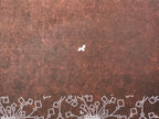 Japanese Antique Ise Katagami Paper Kimono Stencil Flower Design A609