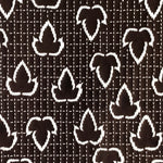 Japanese Antique Ise Katagami Paper Kimono Stencil Leaf Design A608