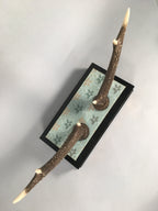Japanese Antler Display Vtg Deer Sword Stand Katana Holder Wood Replica JK116