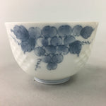 Japanese Arita ware Teacup Vtg Signed Porcelain Sometsuke Yunomi Sencha TC42