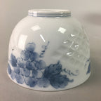 Japanese Arita ware Teacup Vtg Signed Porcelain Sometsuke Yunomi Sencha TC42