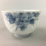 Japanese Arita ware Teacup Vtg Signed Porcelain Sometsuke Yunomi Sencha TC44