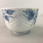 Japanese Arita ware Teacup Vtg Signed Porcelain Sometsuke Yunomi Sencha TC44