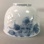 Japanese Arita ware Teacup Vtg Signed Porcelain Sometsuke Yunomi Sencha TC44