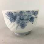 Japanese Arita ware Teacup Vtg Signed Porcelain Sometsuke Yunomi Sencha TC45