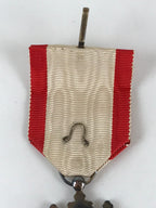 Japanese Army Medal 8th Class White Paulownia Badge Vtg WW2 Reward Box JK449