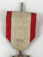 Japanese Army Medal 8th Class White Paulownia Badge Vtg WW2 Reward Box JK450