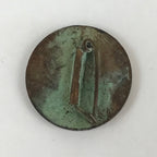 Japanese Army Pin badge Kumomikai Vtg WW2 Cloud Insignia Bronze Shimoda JK453