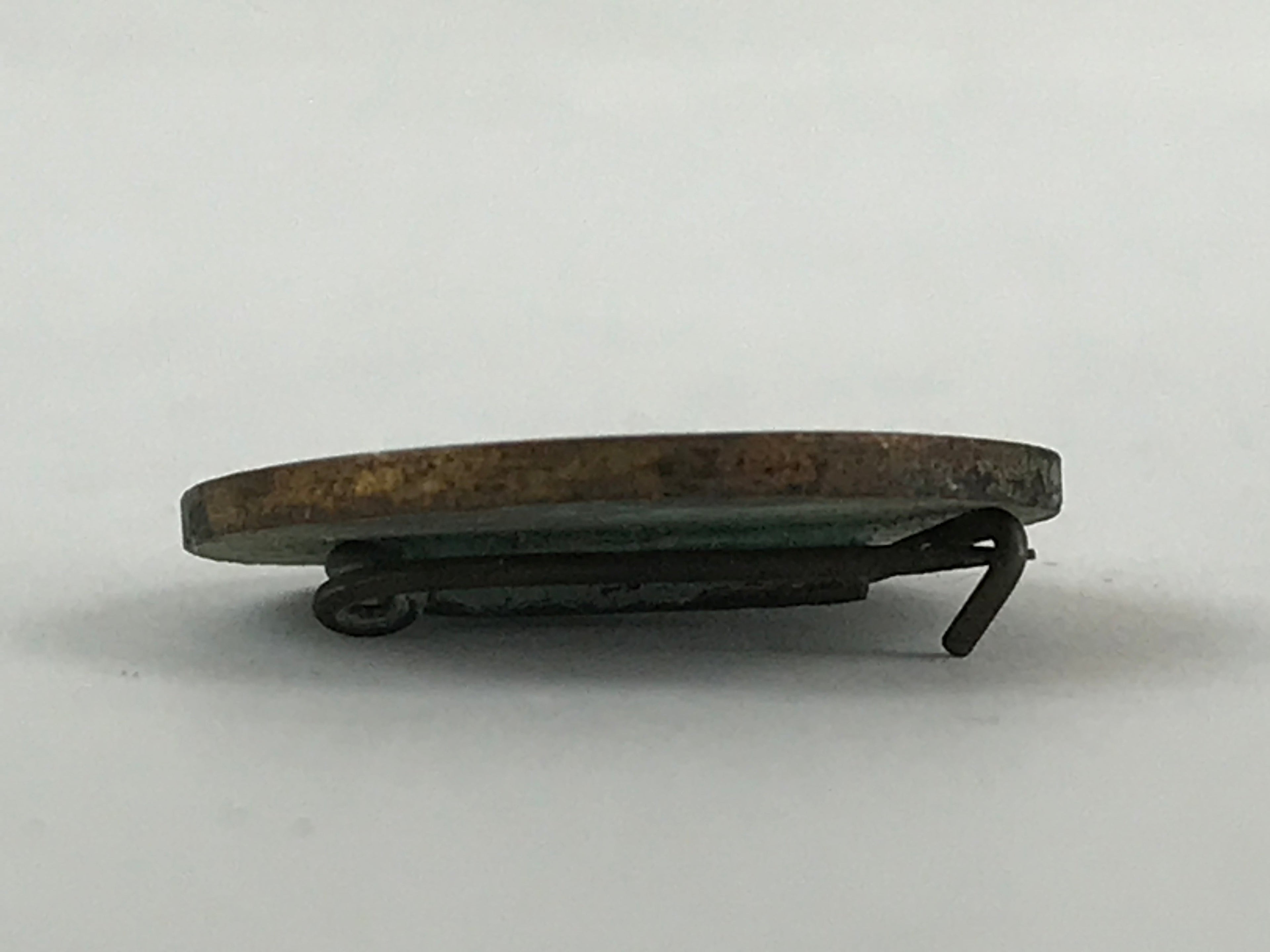 Japanese Army Pin badge Kumomikai Vtg WW2 Cloud Insignia Bronze Shimoda JK453