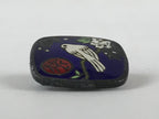Japanese Army Pin badge Vtg WW2 Dove Cherry Blossom Kanji Travel JK455