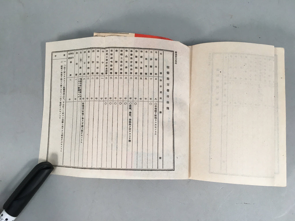 Japanese Army Soldier Rule Book Vtg Military Norm Behavior Code JK149