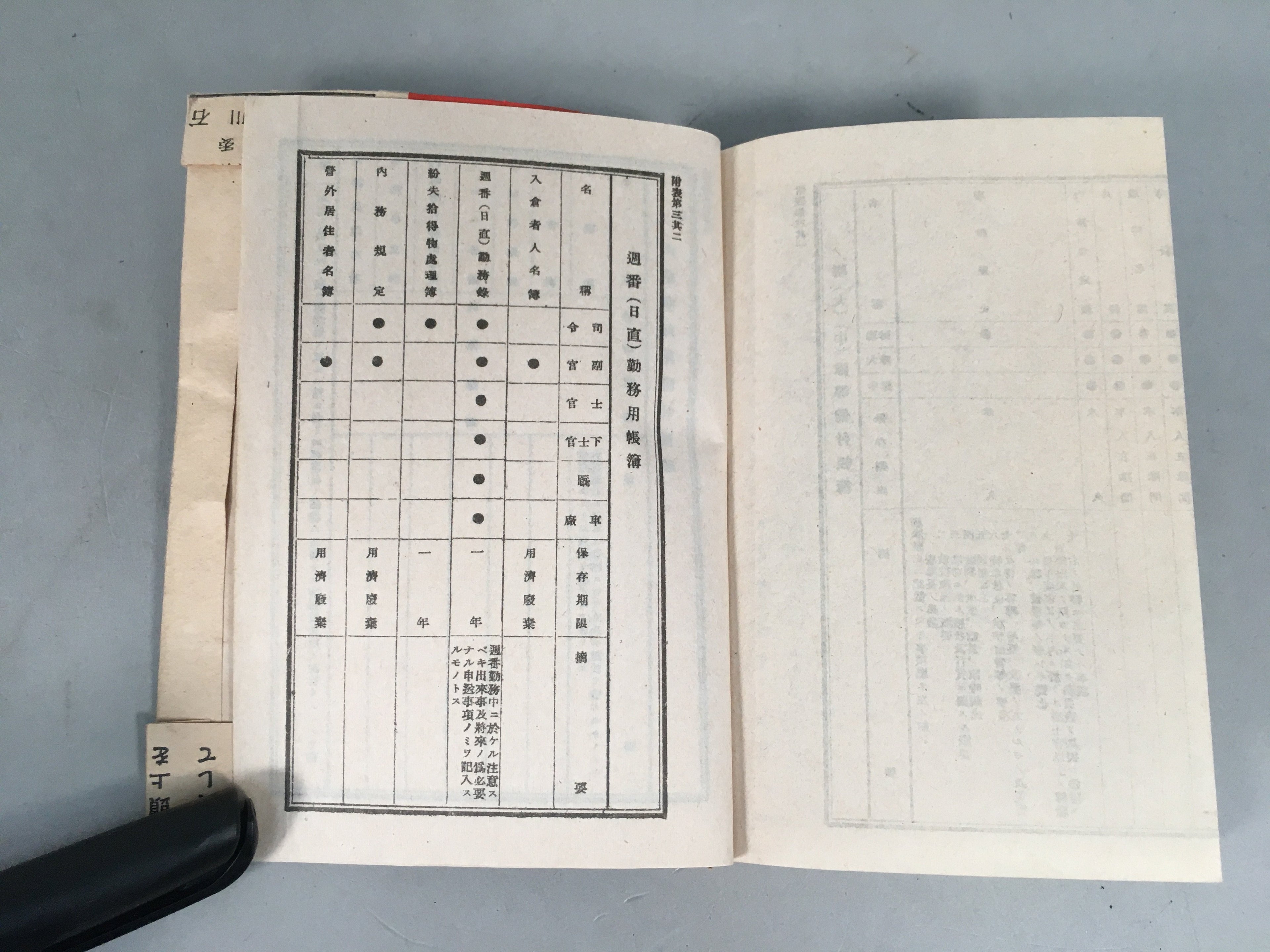 Japanese Army Soldier Rule Book Vtg Military Norm Behavior Code JK149