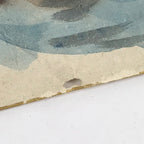 Japanese Art Board Painting Meotu-Iwa Rocks Ocean Ocean Painting SignedA486