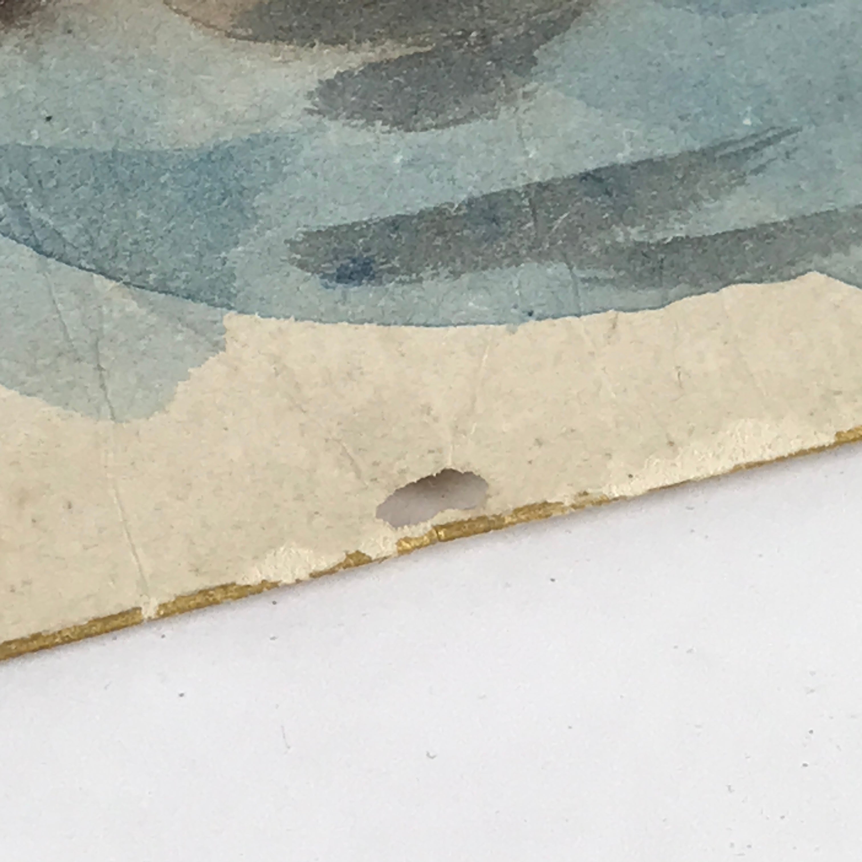 Japanese Art Board Painting Meotu-Iwa Rocks Ocean Ocean Painting SignedA486