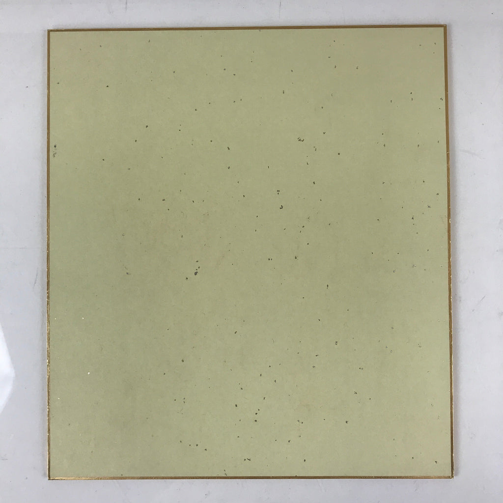 Japanese Art Board Painting Morning Glory Flower Shikishi Paper Hand Painted A4