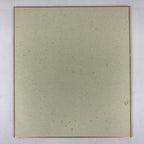Japanese Art Board Painting Shikishi Sparrow Tree Paper Hand Painted Signed A491