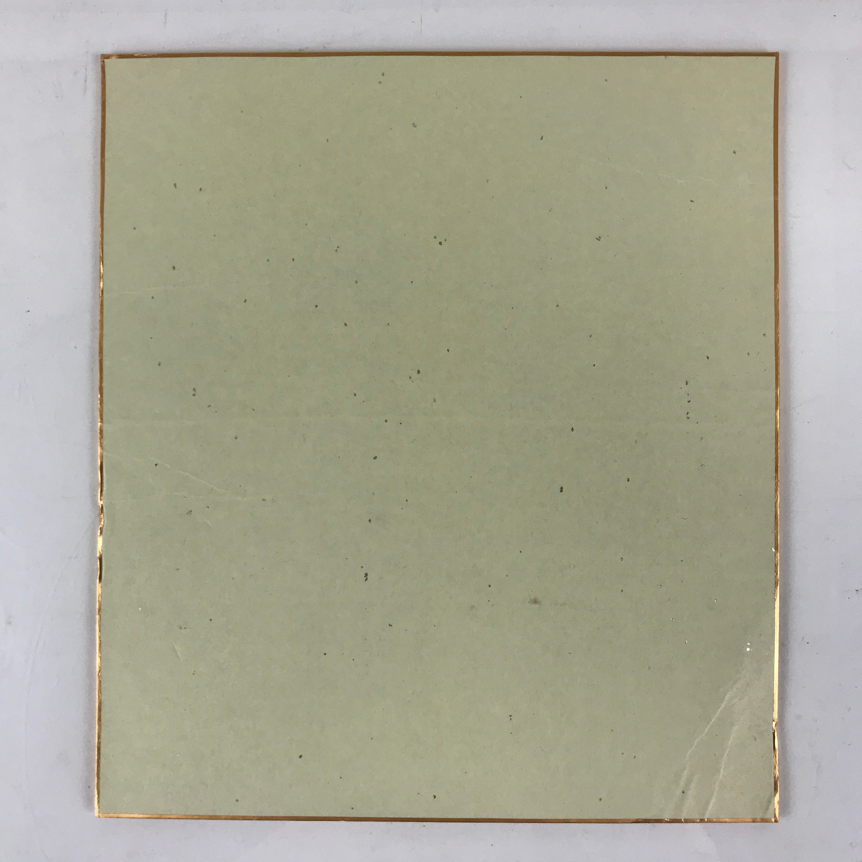 Japanese Art Board Print Vtg Shikishi Paper Zodiac Symbol Snake Signed A489