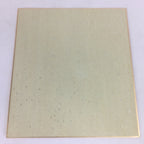 Japanese Art Board Vtg Black Shikishi Paper Zodiac Symbol Rabbit White Usagi A34