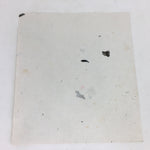 Japanese Art Board Vtg Drawing Paper Hand Drawn Picture Chicken Family A332