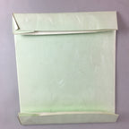 Japanese Art Board Vtg Shikishi Paper Calligraphy Kanji Handwritten A201