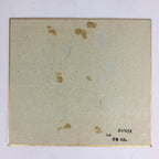 Japanese Art Board Vtg Shikishi Paper Chigiri-e Picture Hina dolls A434