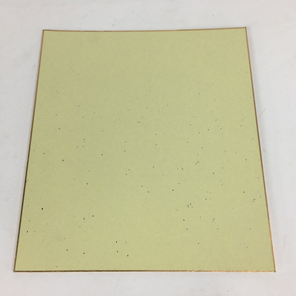 Japanese Art Board Vtg Shikishi Paper Hand Drawn Picture 7 Lucky Gods A376