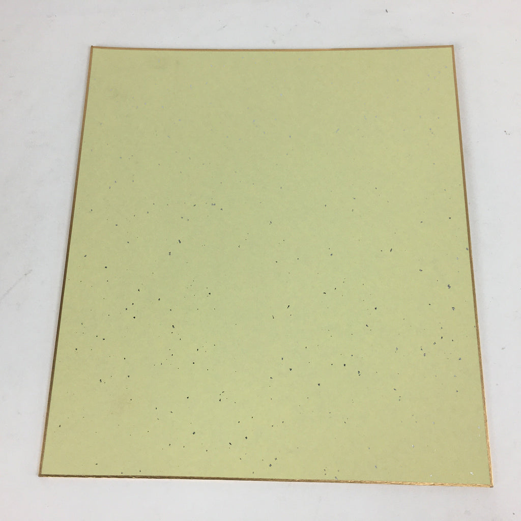 Japanese Art Board Vtg Shikishi Paper Hand Drawn Picture 7 Lucky Gods A388