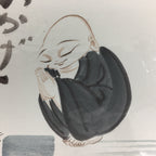 Japanese Art Board Vtg Shikishi Paper Hand Drawn Picture Ant Monk A396